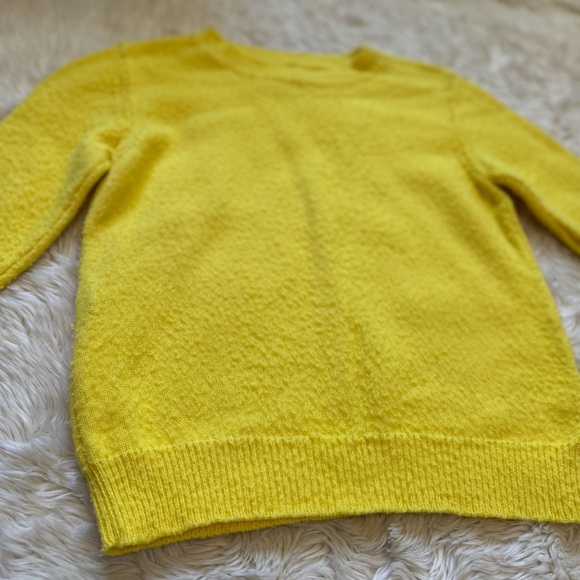 THE ROW Kids Yellow Bunny Sweater - Size 4 Years - Picture 5 of 8